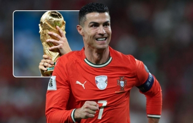 Ronaldo sẵn sàng viết lại lịch sử World Cup với 5 kỷ lục vĩ đại