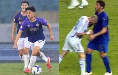 Cầu thủ V.League nhận thẻ đỏ vì 'thiết đầu công' kiểu Zidane