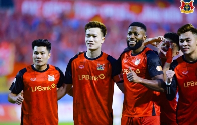 Trực tiếp bóng đá Ninh Bình 2-0 Hải Phòng: Hoàng Đức chấn thương