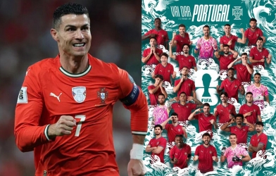 CHÍNH THỨC: ĐT Bồ Đào Nha chốt đội hình cực mạnh dự World Cup, Ronaldo dẫn đầu