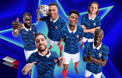CHÍNH THỨC: ĐT Pháp là đội đầu tiên chốt số áo đá World Cup