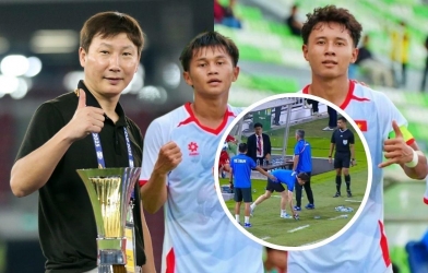 U19 Việt Nam tái hiện tuyệt chiêu của HLV Kim Sang Sik trước Indonesia