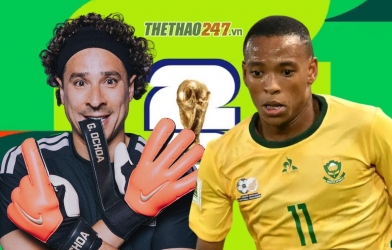 Trực tiếp bóng đá Mexico vs Nam Phi, 02h00 hôm nay 12/6