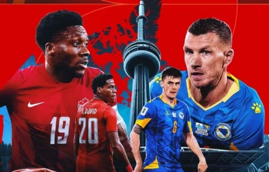 Dự đoán bàn thắng, góc & thẻ phạt Canada vs Bosnia-Herzegovina, 02h00 ngày 13/6