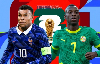 Xác suất bàn thắng, góc & thẻ phạt Pháp vs Senegal, 02h00 ngày 17/6