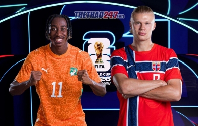 Dự đoán bàn thắng, góc & thẻ phạt Bờ Biển Ngà vs Na Uy - World Cup 2026