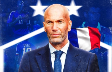 CHÍNH THỨC: Tuyển Pháp bổ nhiệm HLV Zinedine Zidane