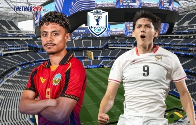 Trực tiếp Timor Leste vs Indonesia: Bữa tiệc bàn thắng