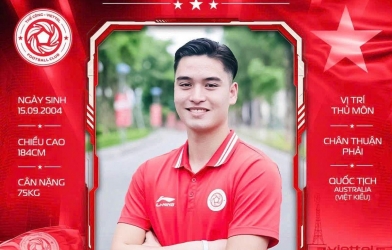 CHÍNH THỨC: Thêm Việt kiều Úc cập bến đội V.League, mơ lên ĐT Việt Nam