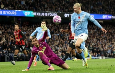 Trực tiếp bóng đá Man City vs Bournemouth, 20h00 hôm nay 23/8