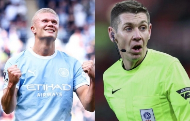Trọng tài VAR trả giá đắt sau bàn thắng Haaland khiến MU thua derby