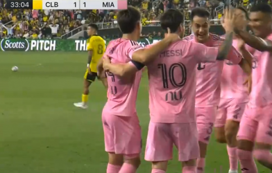 Trực tiếp Columbus 1-1 Inter Miami: Siêu phẩm của Messi
