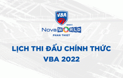 Lịch thi đấu giải bóng rổ VBA 2022 mới nhất