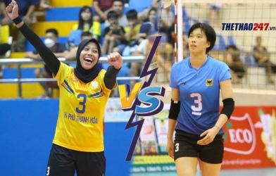 Tứ kết bóng chuyền nữ Long An vs Thanh Hóa: Thanh Thúy vs Megawati