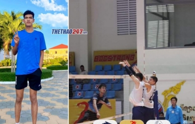 Bóng chuyền nam Campuchia 'triệu tập chủ công cao 1m97' cho SEA Games 32