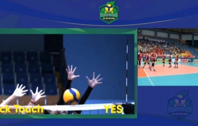 Tình huống VAR 'đầu tiên' tại giải bóng chuyền Việt Nam có gì hot?