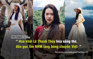 Hoa khôi bóng chuyền Lê Thanh Thúy 'hóa nàng thơ' khiến fan mê mệt