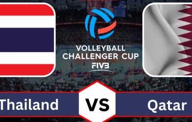 Link xem trực tiếp bóng chuyền nam FIVB Challenger Cup 2023 ngày 28/7: Thái Lan vs Qatar