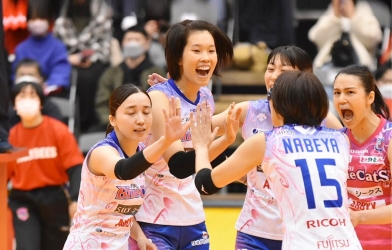 Lịch thi đấu của Thanh Thúy tại giải bóng chuyền Nhật Bản 2023/24