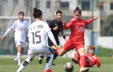 Giải BĐ Nữ VĐ U19 QG 2022 (ngày 7/4): Than KSVN trở lại đường đua