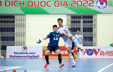 Kết quả thi đấu giải futsal HD Bank VĐQG 2022: ĐKVĐ Thái Sơn Nam trận thứ hai liên tiếp bị chia điểm