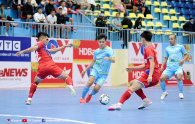 Vòng 5 giải futsal HDBank VĐQG 2022 (ngày 23/6): Hiếu Hoa Đà Nẵng lỡ nhịp