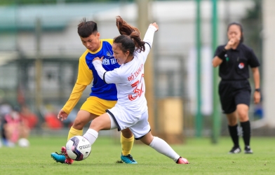 Thái Nguyên T&T có 3 điểm trong ngày khai mạc giải bóng đá Nữ Cúp Quốc gia 2022