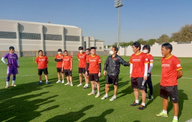 Tân HLV Hàn Quốc có lần đầu tiên với U23 Việt Nam tại Dubai Cup