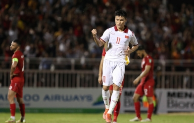 Tân binh ghi cú đúp, ĐT Việt Nam thắng trận đầu tiên sau 5 năm tại Thống Nhất