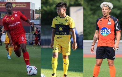 Cùng Quang Hải, 2 cầu thủ Việt kiều thể hiện ấn tượng tại Ligue 2
