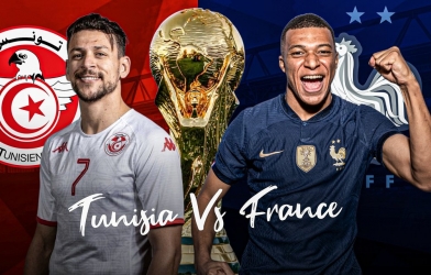 Siêu máy tính dự đoán kết quả Pháp vs Tunisia: 'Kèo trên' áp đảo