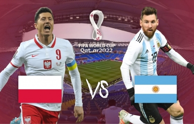 Trực tiếp Argentina vs Ba Lan, 2h00 hôm nay 1/12 trên VTV3