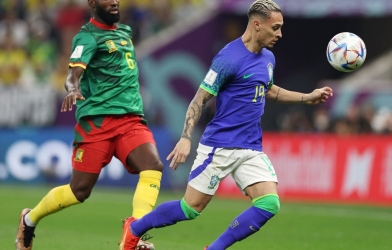 Trực tiếp Brazil 0-0 Cameroon: Antony đá chính!