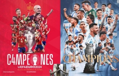 LĐBĐ Argentina từ chối đá Finalissima với Tây Ban Nha tại Bernabeu