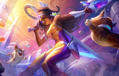 Chơi Samira reroll với lõi này là chắc suất top 4 - ĐTCL mùa 17