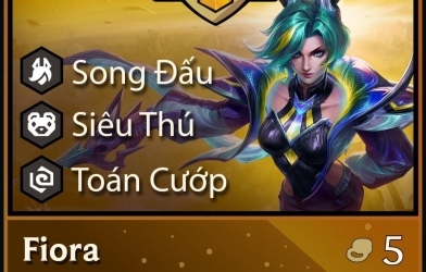 Cách chơi Đội hình Fiora Siêu Thú cực mạnh - ĐTCL mùa 17