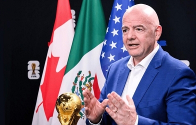 Chủ tịch FIFA gây tranh cãi tại World Cup 2026