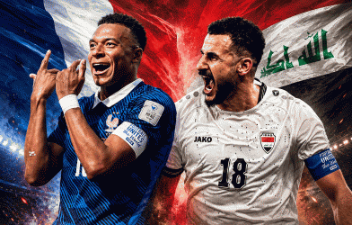 Đội hình mạnh nhất Pháp vs Iraq: Mbappe đối đầu Aymen Hussein