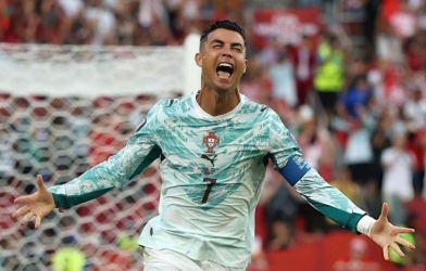 Ronaldo đã làm gì trong tình huống Goncalos Ramos ghi bàn cho Bồ Đào Nha