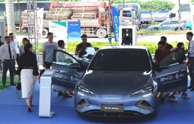 Khai trương đại lý BYD đầu tiên tại Hà Nội, 'khủng' nhất khu vực miền Bắc