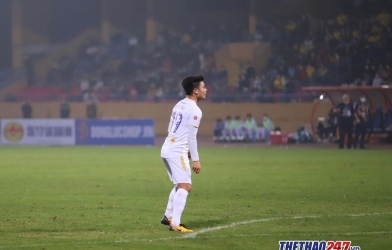 Quang Hải đánh dấu kỷ niệm buồn với NHM Hà Nội