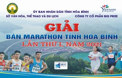 Hoà Bình tổ chức giải chạy bán Marathon trong trạng thái thích ứng an toàn