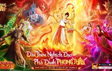 Phong Thần VNG chính thức ra mắt 04.06 cùng SOOBIN, Tiến Linh, Jun Vũ