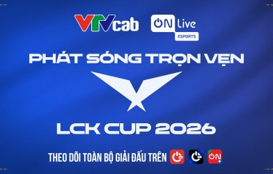 Xem trực tiếp LCK 2026 trên hệ sinh thái ON Live Esports (VTVcab) với co-stream độc quyền của BLV Hoàng Luân