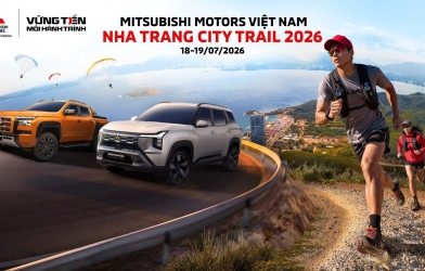 Mitsubishi Motors Việt Nam mang đến trải nghiệm đường chạy ven biển – núi độc đáo tại Nha Trang City Trail 2026