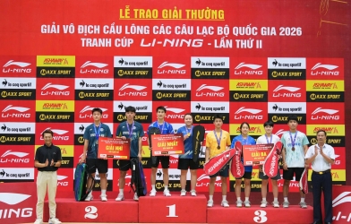 GIẢI VÔ ĐỊCH CẦU LÔNG CÁC CLB QUỐC GIA 2026 - TRANH CÚP LI-NING LẦN THỨ II: MỘT MÙA GIẢI THÀNH CÔNG VỚI NHIỀU DẤU ẤN