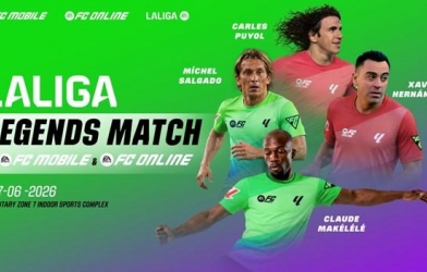 LALIGA LEGENDS MATCH 2026” CÙNG FC MOBILE & FC ONLINE – BỮA TIỆC BÓNG ĐÁ ĐỈNH CAO KHUẤY ĐẢO MÙA HÈ