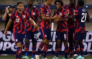 ĐT Mỹ thị uy sức mạnh trước Martinique