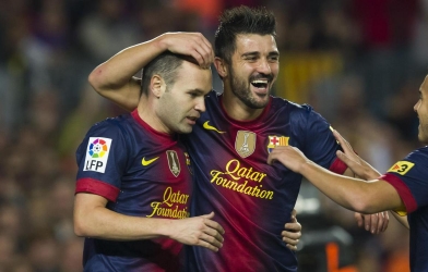 VIDEO: ‘Cặp bài trùng’ Iniesta - Villa từng làm khổ các đối thủ như thế nào?