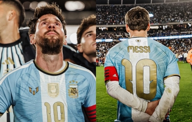 Bí ẩn hai chiếc sừng trên số áo 10 của Messi được giải đáp